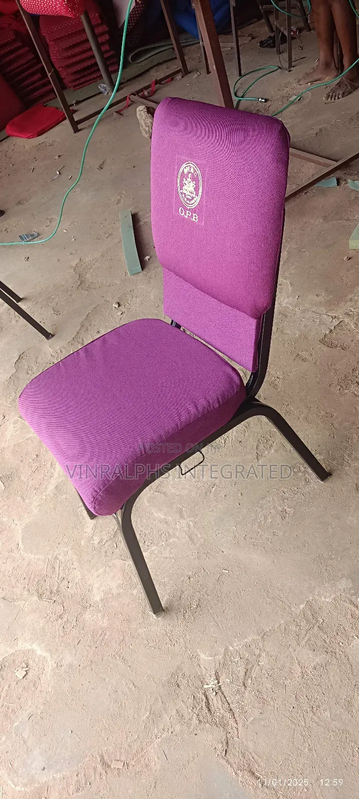 Elegance Church Chairs With Logo
