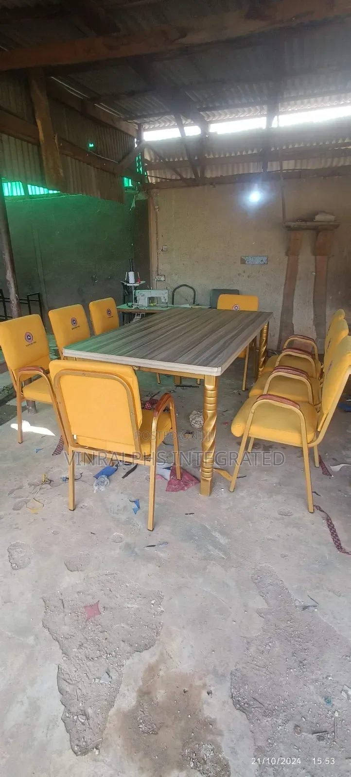 Customised Church Chairs With Armrest and Logo
