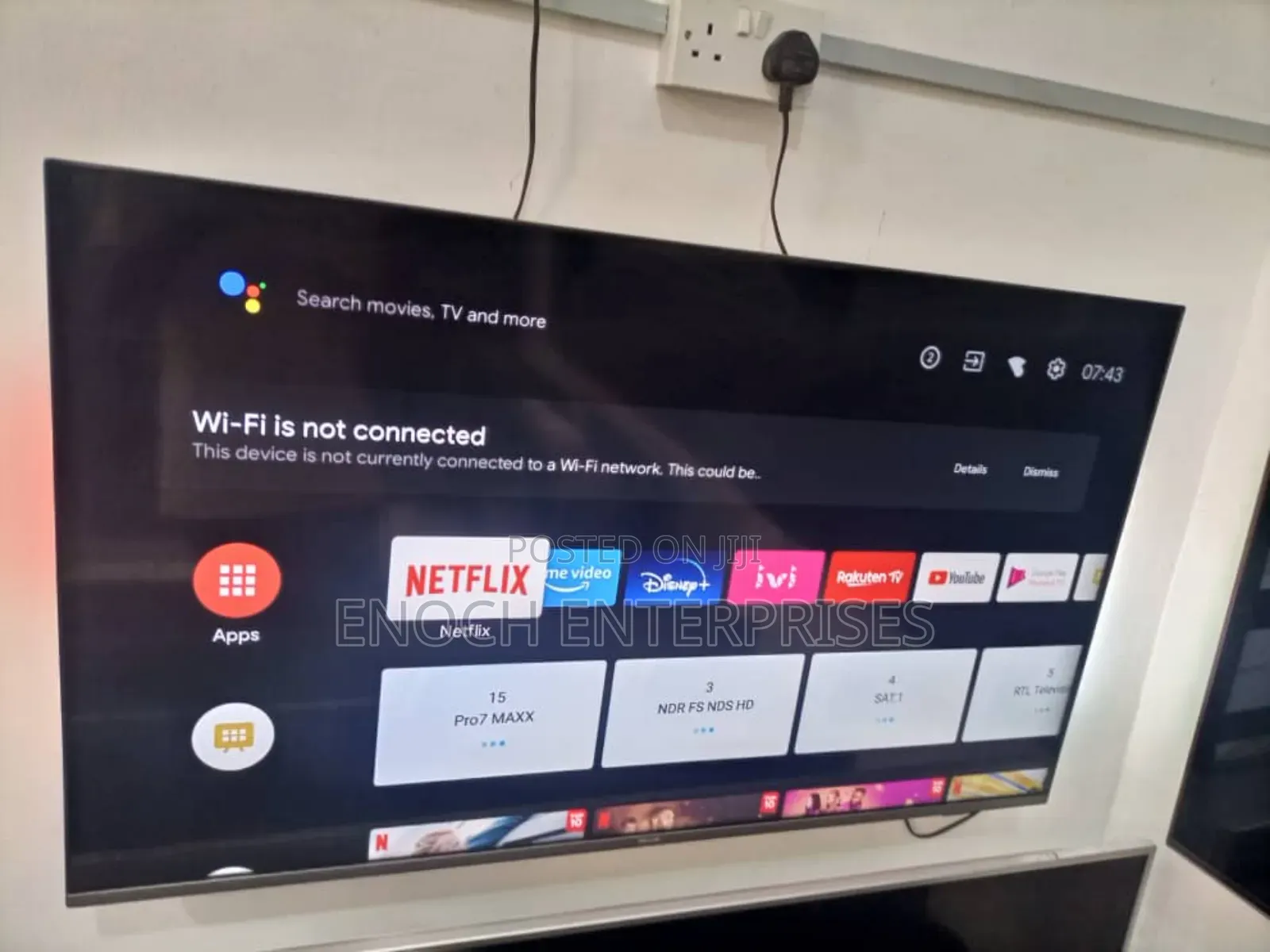 50 Inches TCL Android Smart Tv Uk Used