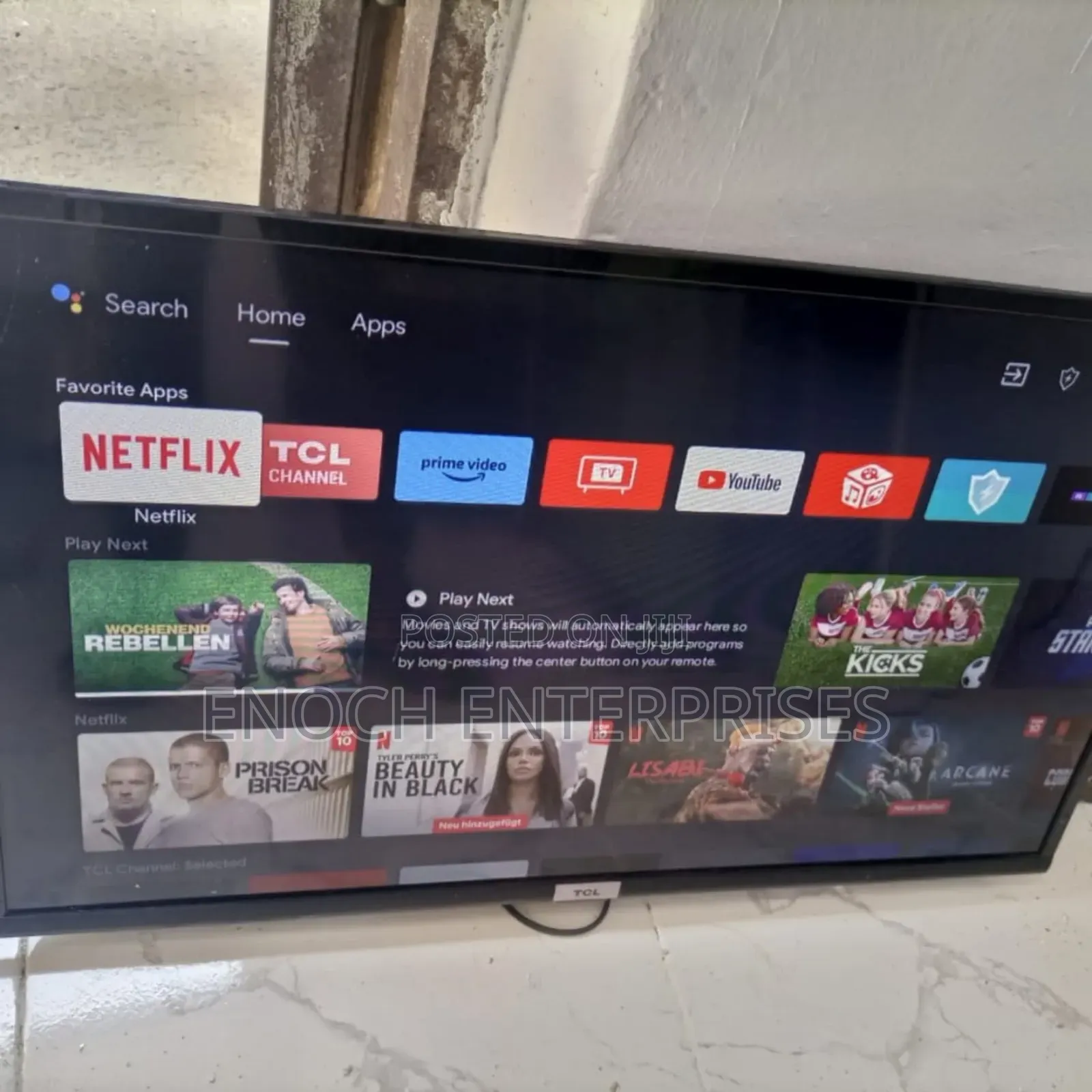 TCL 55 Inches Android Tv Uk Used.