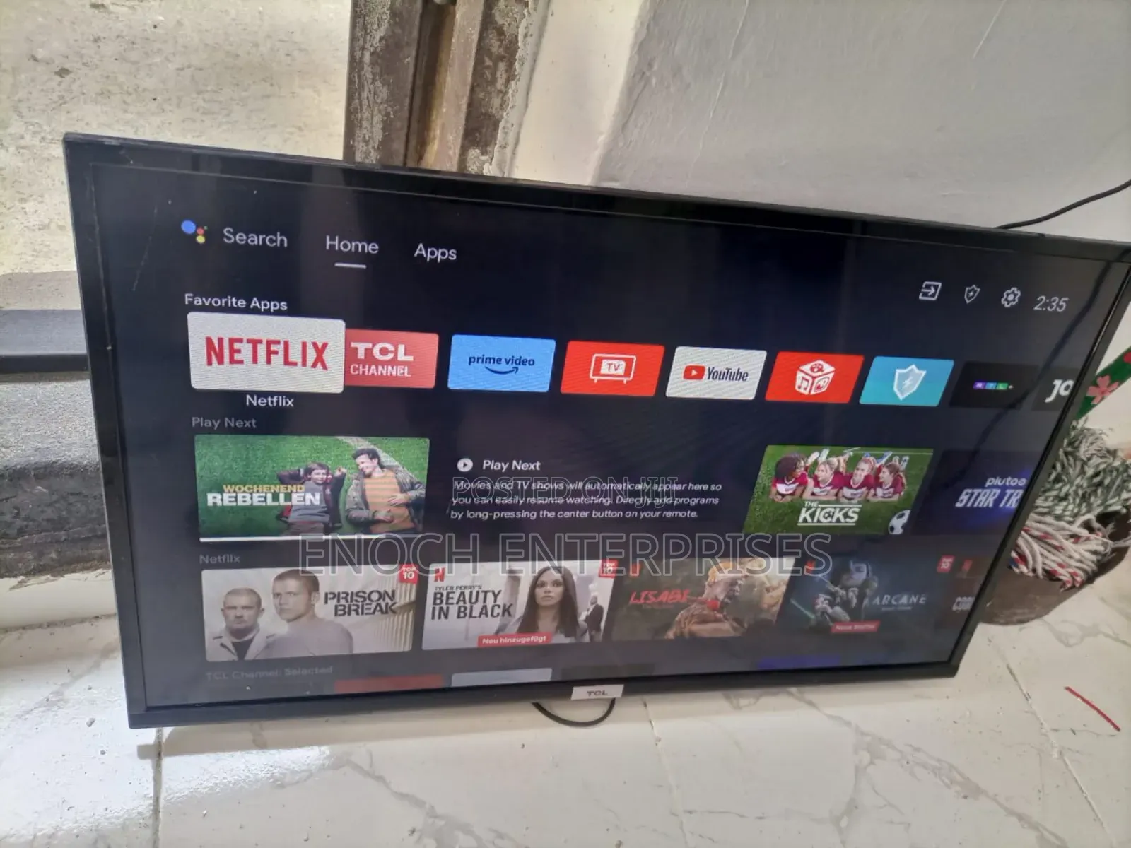 TCL 55 Inches Android Tv Uk Used.