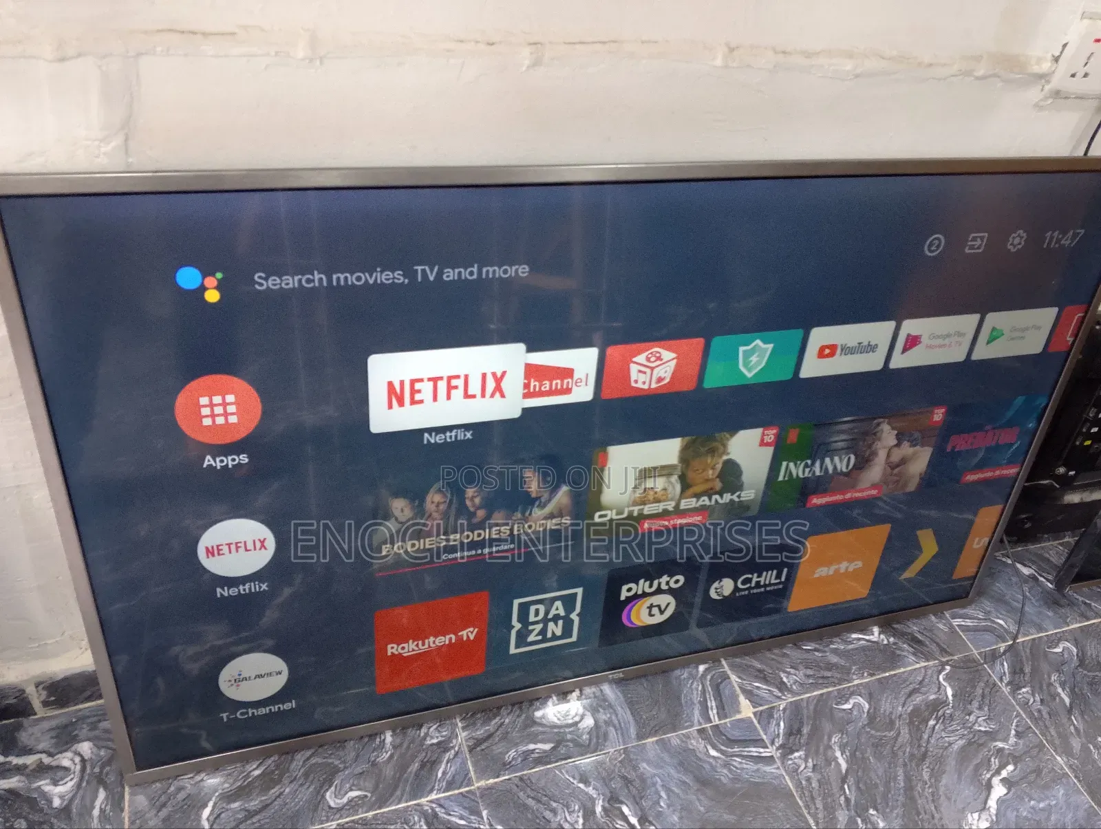 TCL 55 Inches Android Tv Uk Used.