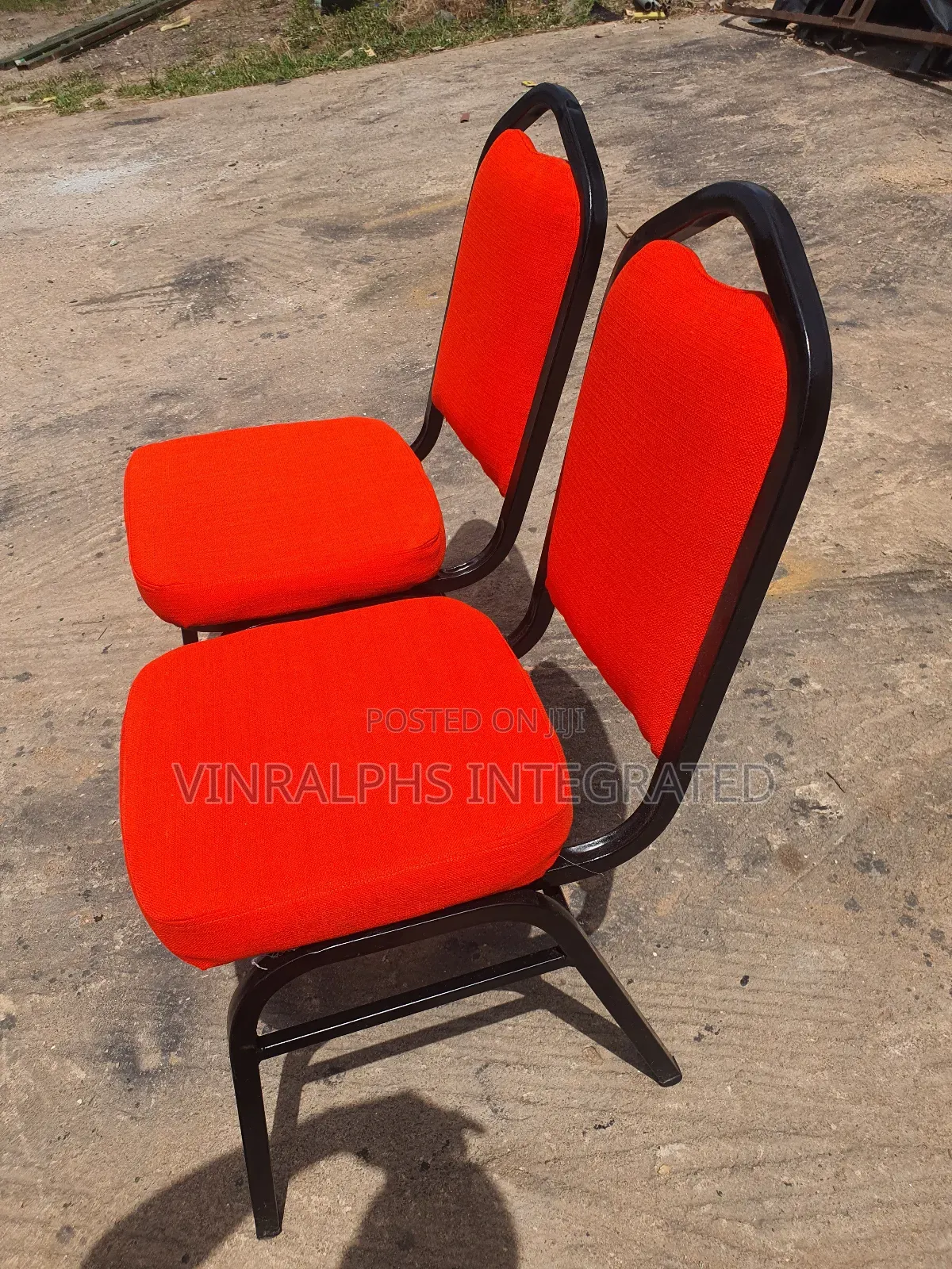 Customised Banquet Chairs With Back Guard.