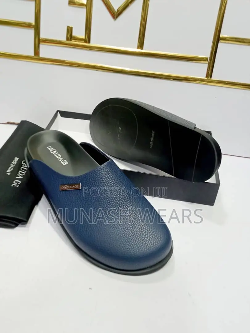 Original Leather Calfskin Mule for Men 40-46