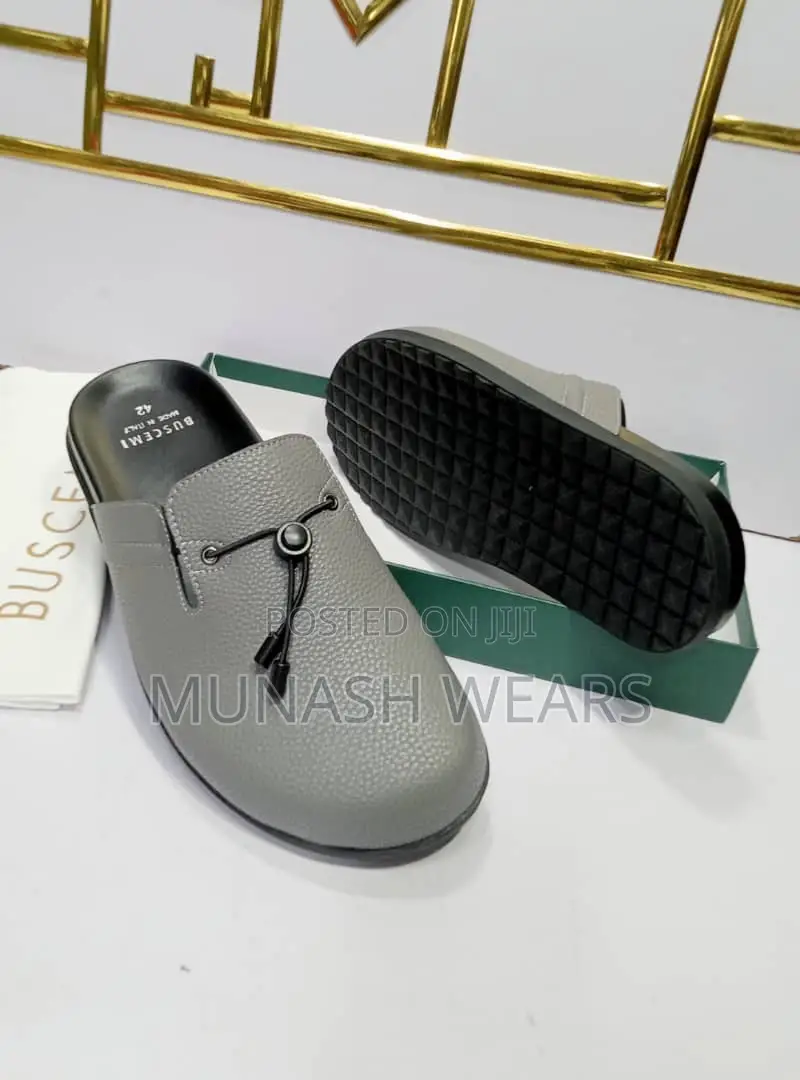 Original Leather Calfskin Mule for Men 40-46