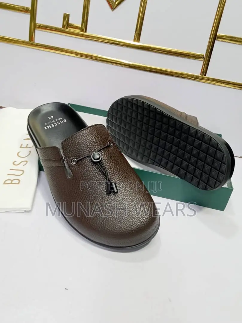 Original Leather Calfskin Mule for Men 40-46