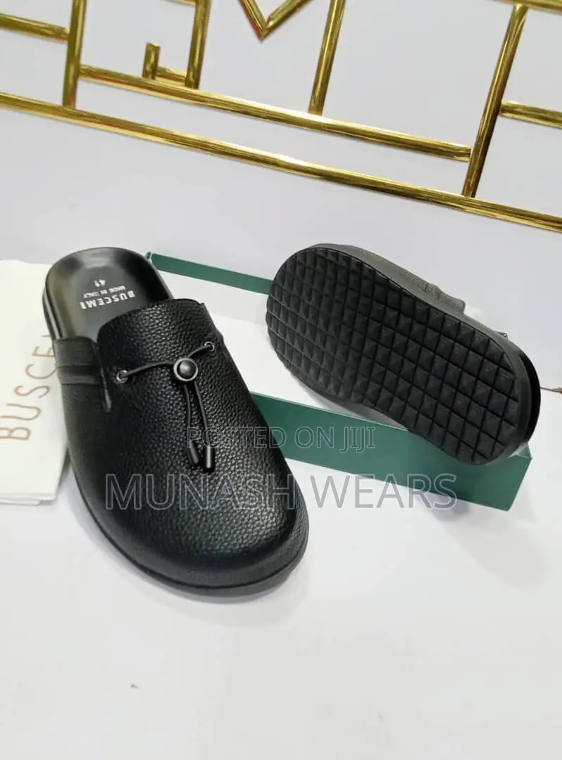 Original Leather Calfskin Mule for Men 40-46