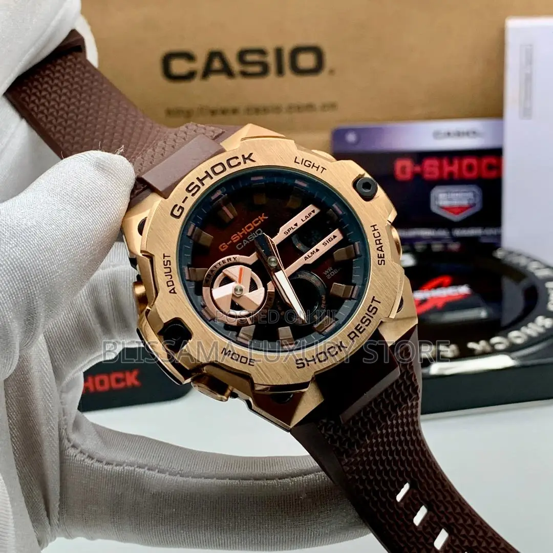 G-shock Casio Premium Luxury Quality Rubber Strap Wristwatch