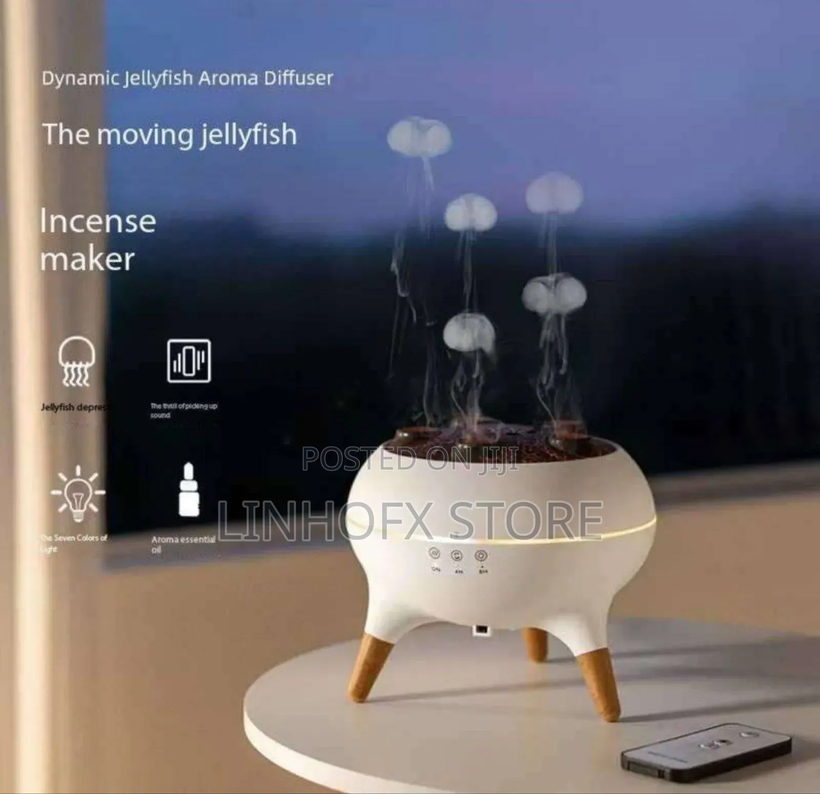 Dynamic Jellyfish Aroma Diffuser