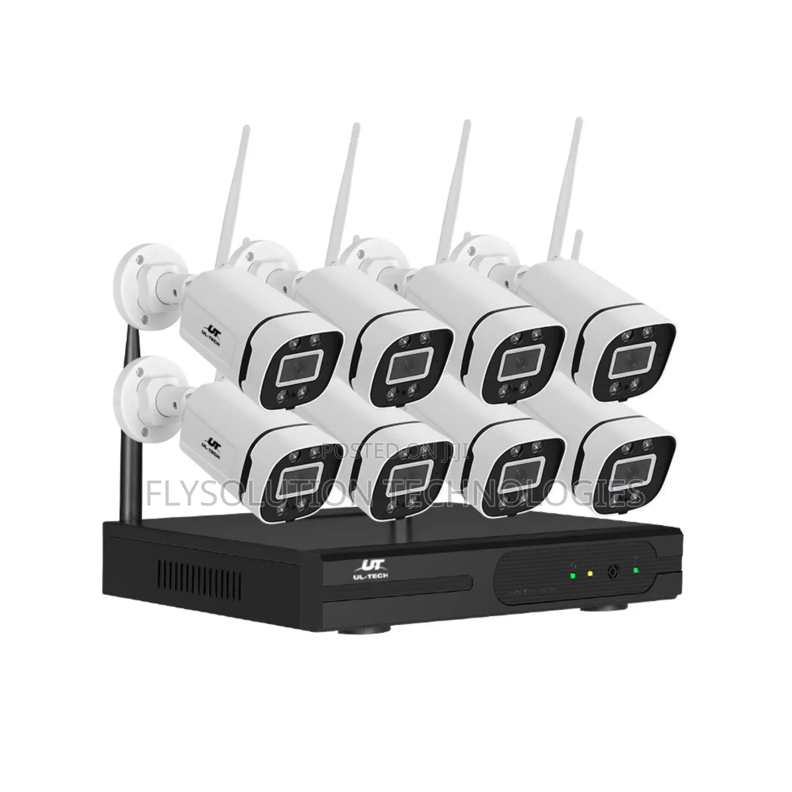 Full Colour 8 Channel Wireless CCTV NVR Wifi Kit