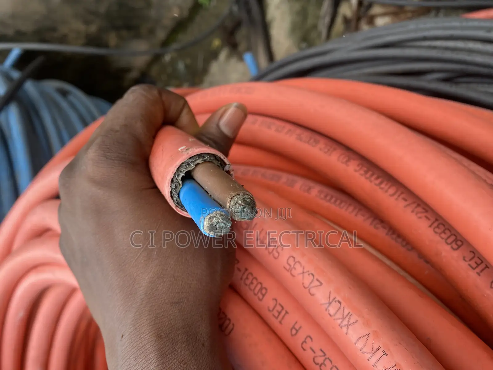 35mm 2 Core Armored Cable