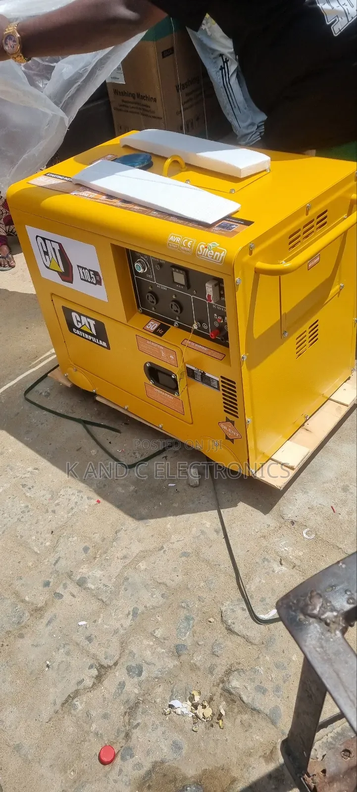 Cat 10kva Diesel Soundproof Generator 100%Copper Wire