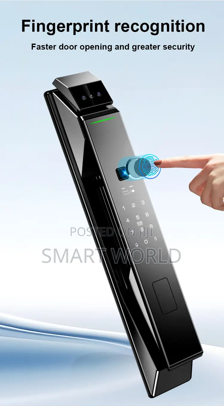 ........3d Face Recognition Smart Lock With App Monitoring