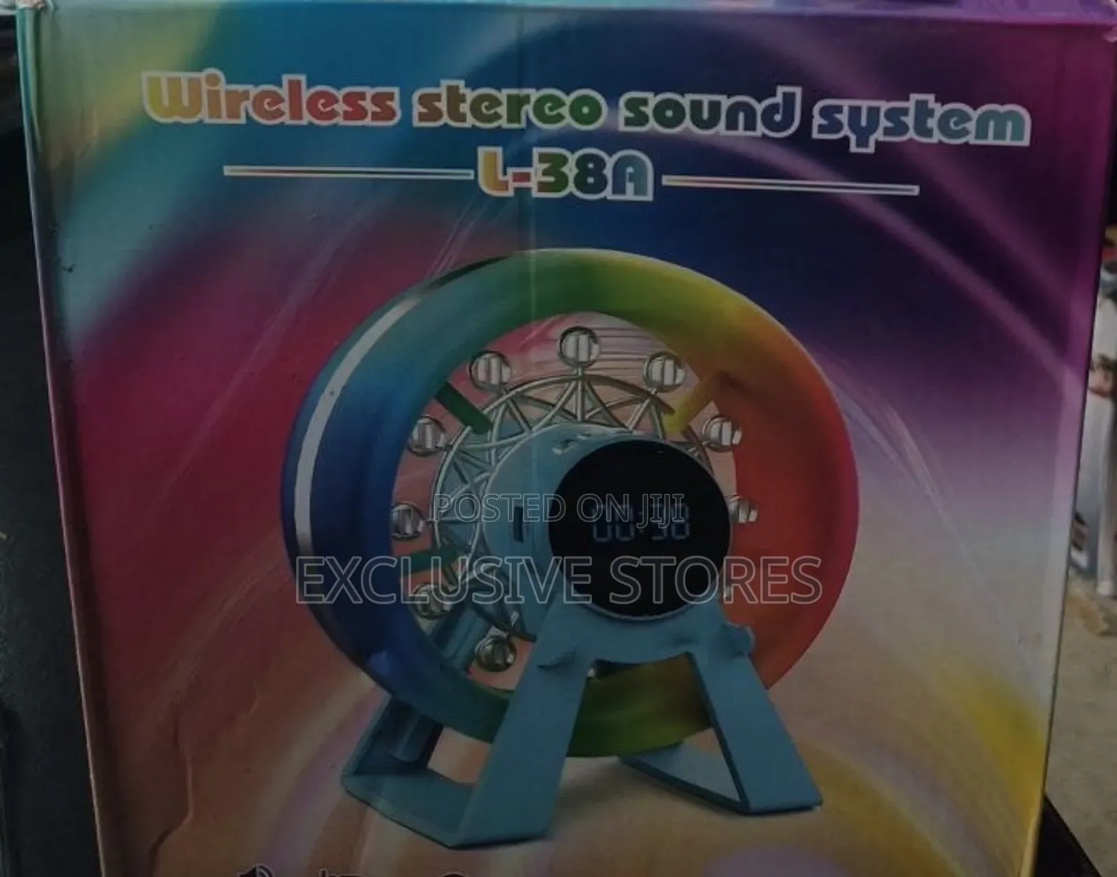 Rechargeable Bluetooth Sound System With RGB