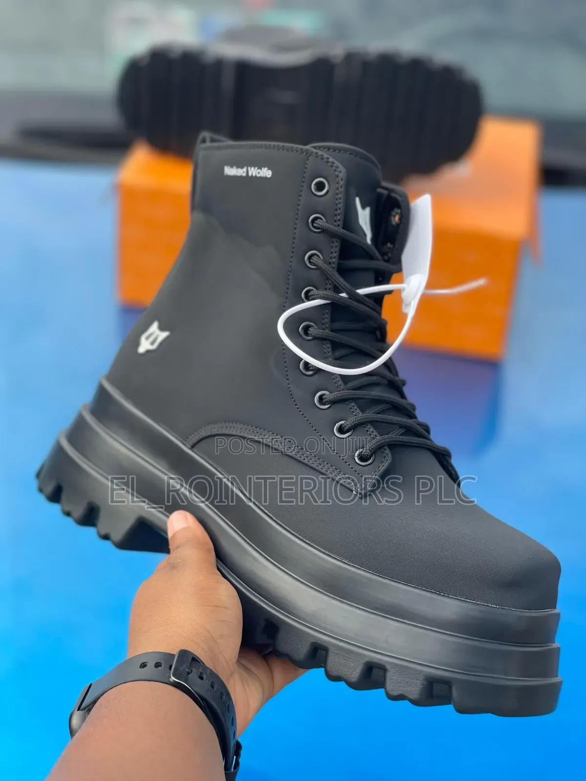 Original Naked Wolfe High Quality Boots