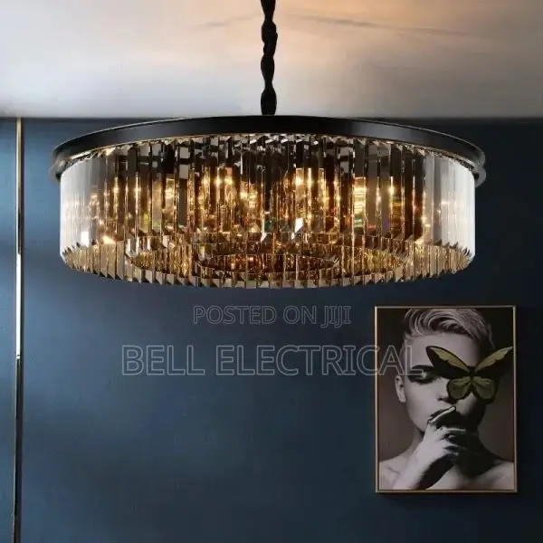 Round Nordic Designer Luxury Modern Led Crystal