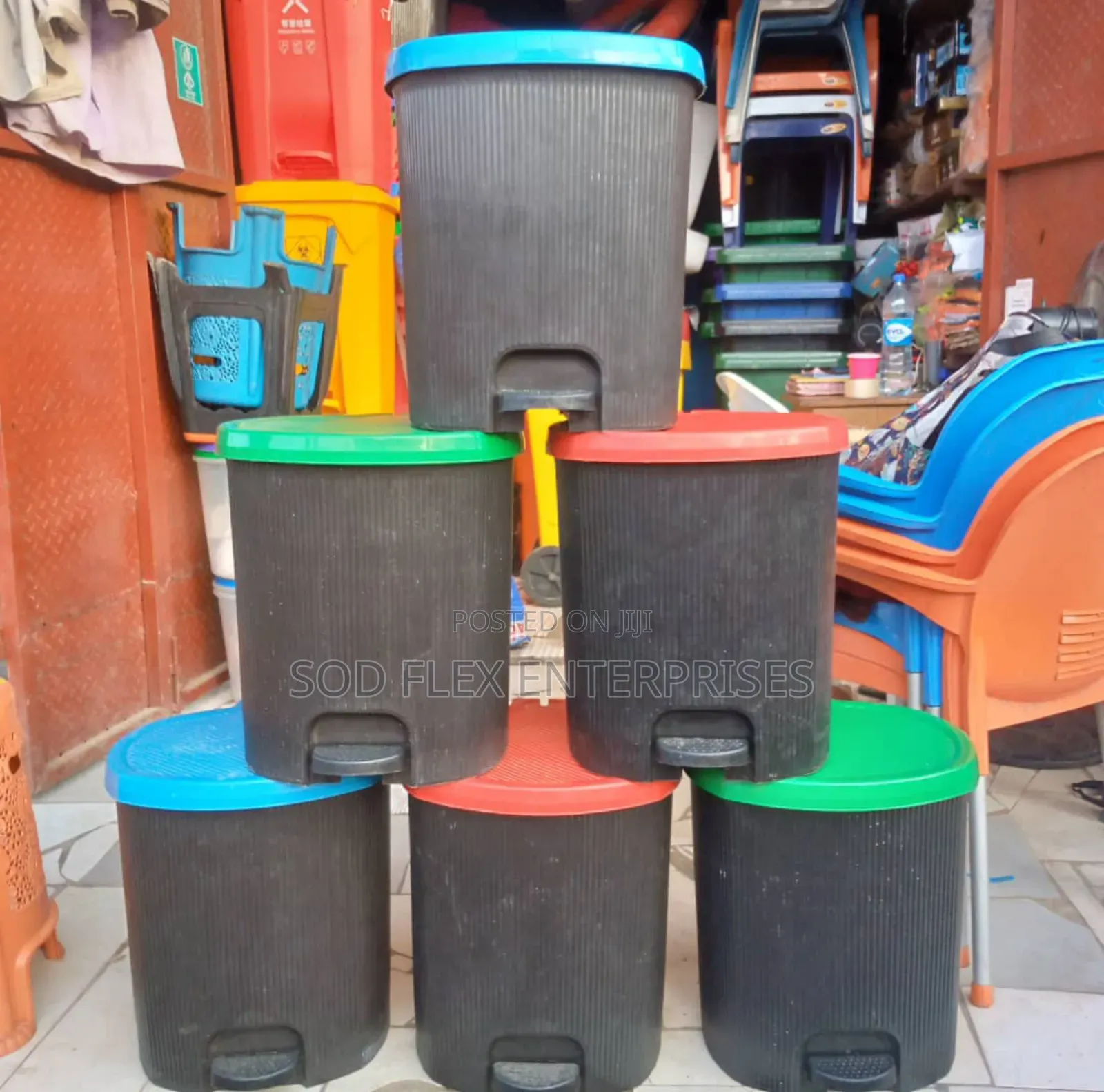 30l Pedal Waste Bin Available In Colors