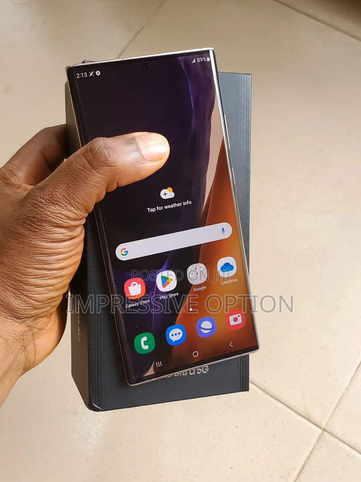 Samsung Galaxy Note 20 Ultra 5G 128 GB Bronze