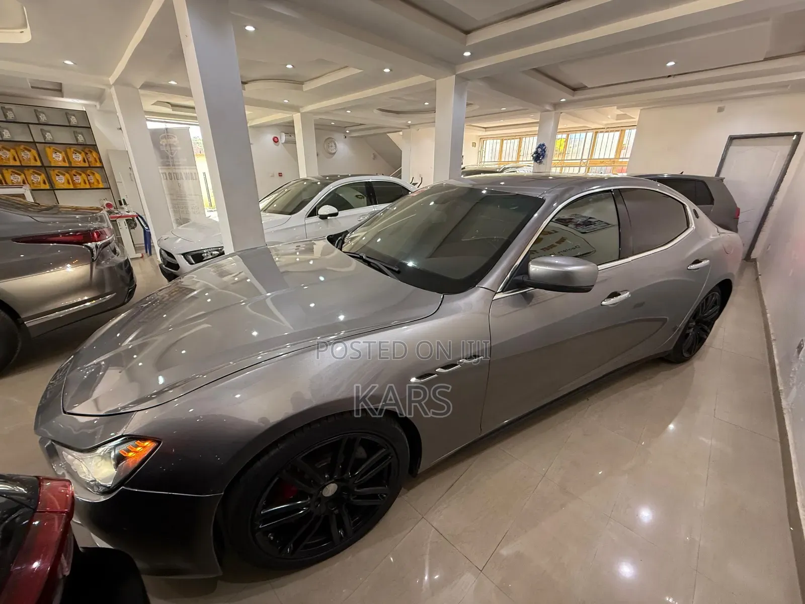 Maserati Ghibli S Q4 4dr Sedan AWD (3.0L 6cyl Turbo 8A) 2015 Gray