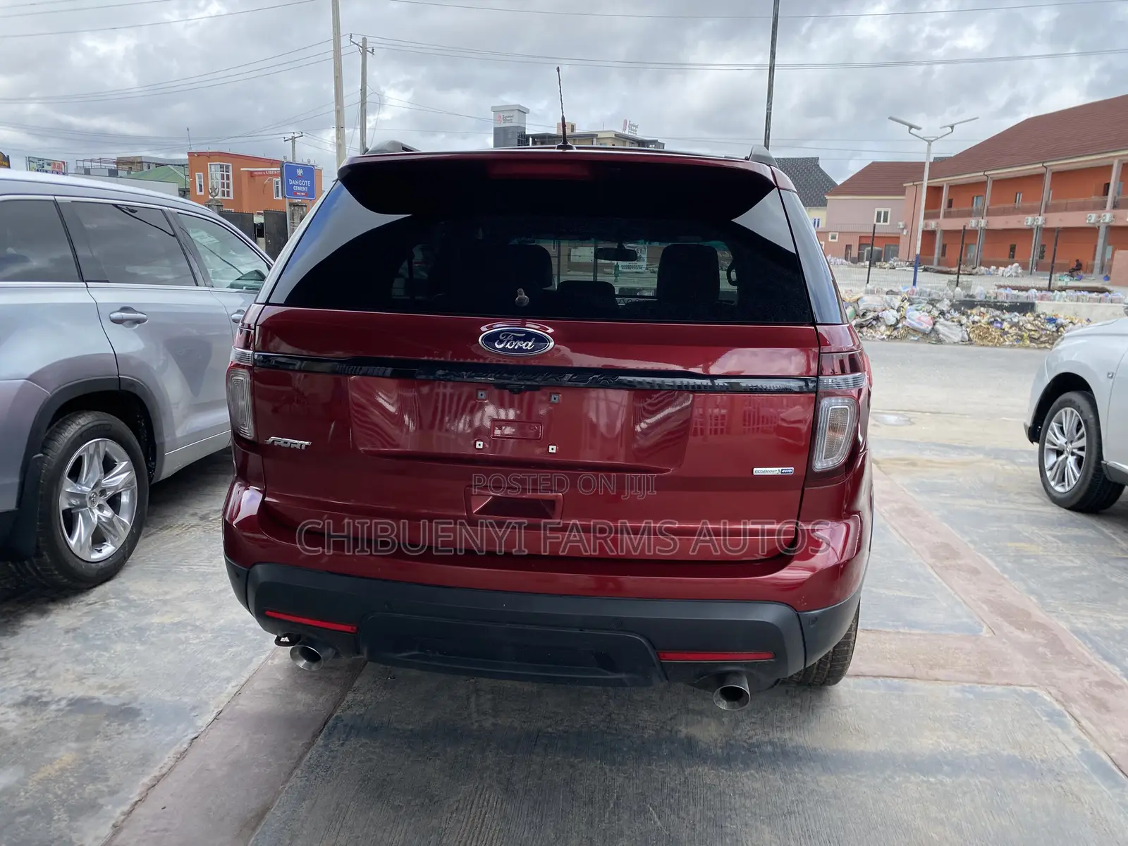 Ford Explorer EcoBoost AWD (2.0L 4cyl) 2014 Red