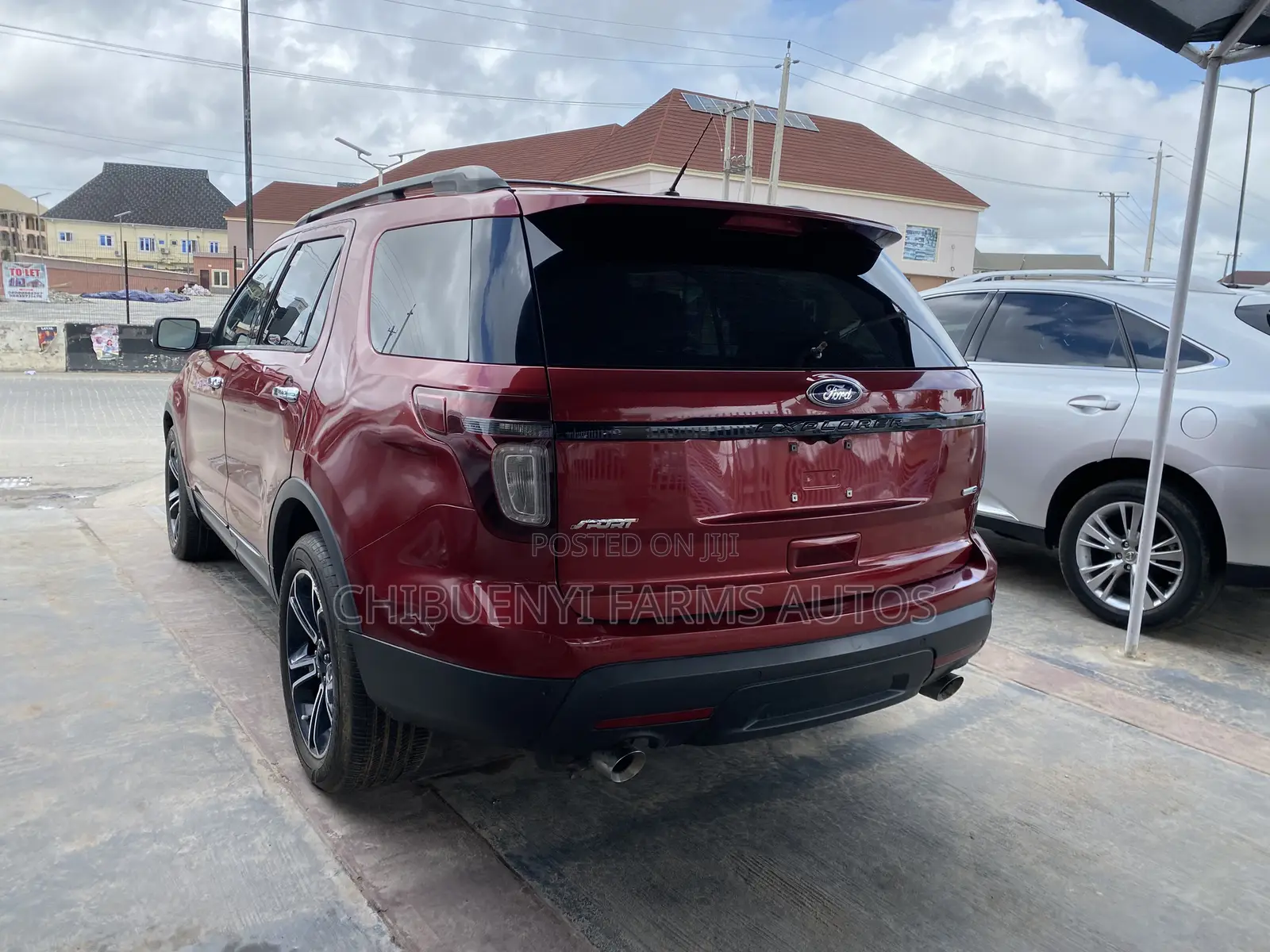 Ford Explorer EcoBoost AWD (2.0L 4cyl) 2014 Red