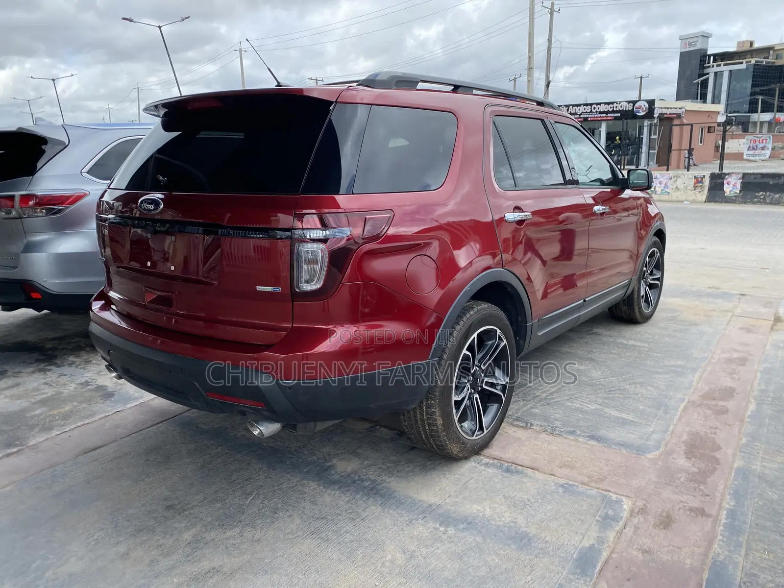 Ford Explorer EcoBoost AWD (2.0L 4cyl) 2014 Red