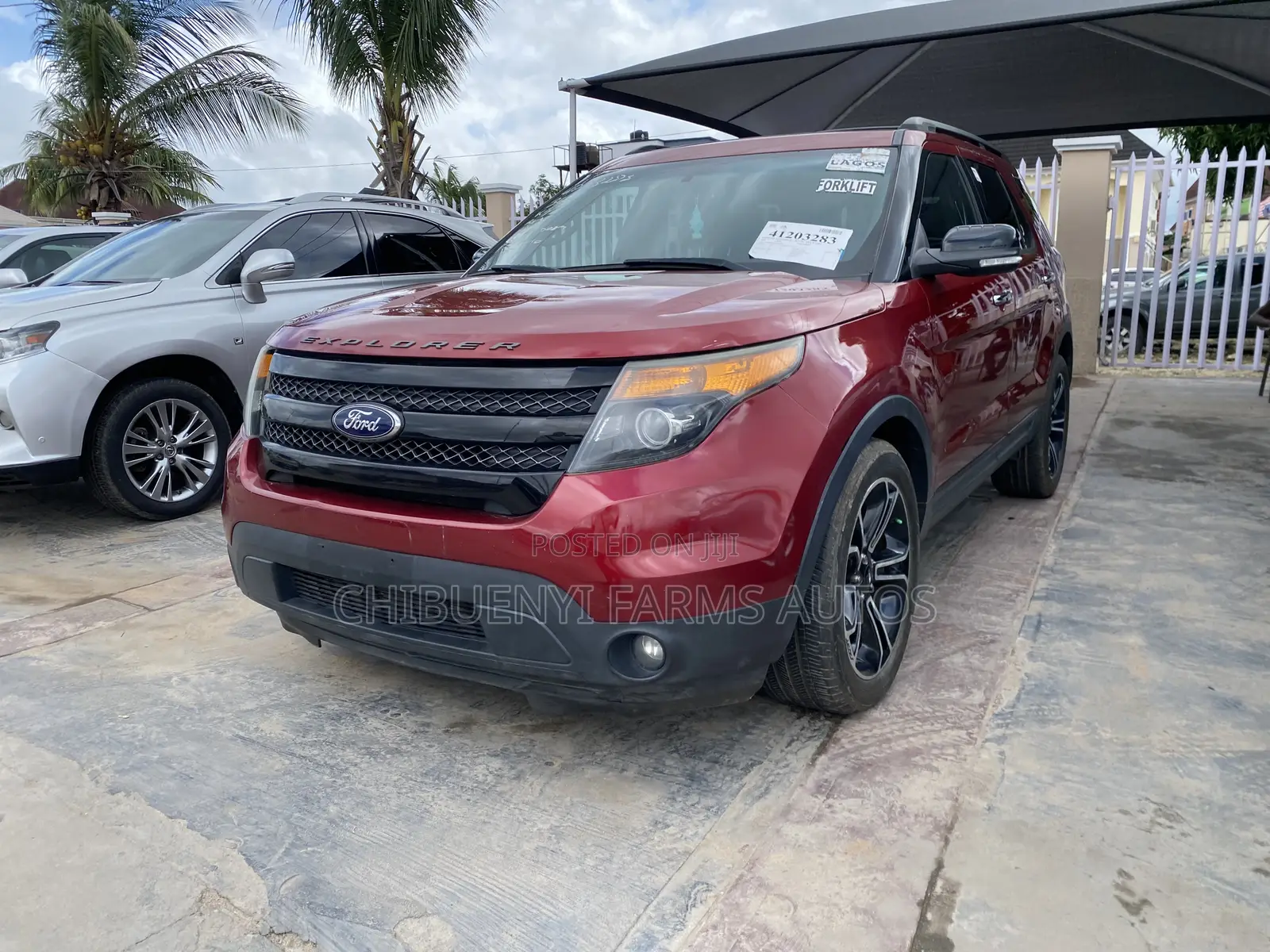 Ford Explorer EcoBoost AWD (2.0L 4cyl) 2014 Red