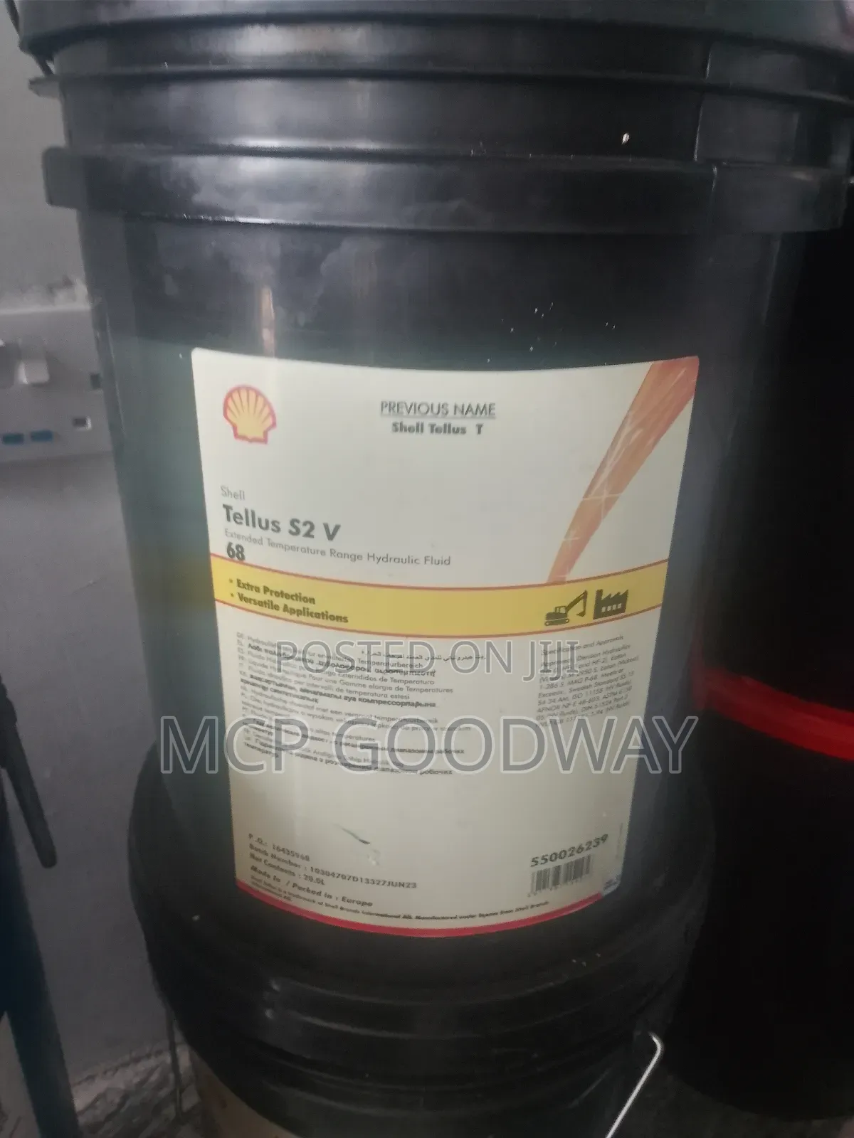 Shell Tellus/ Tellus S2 v / Hydraulic Fluid Oil