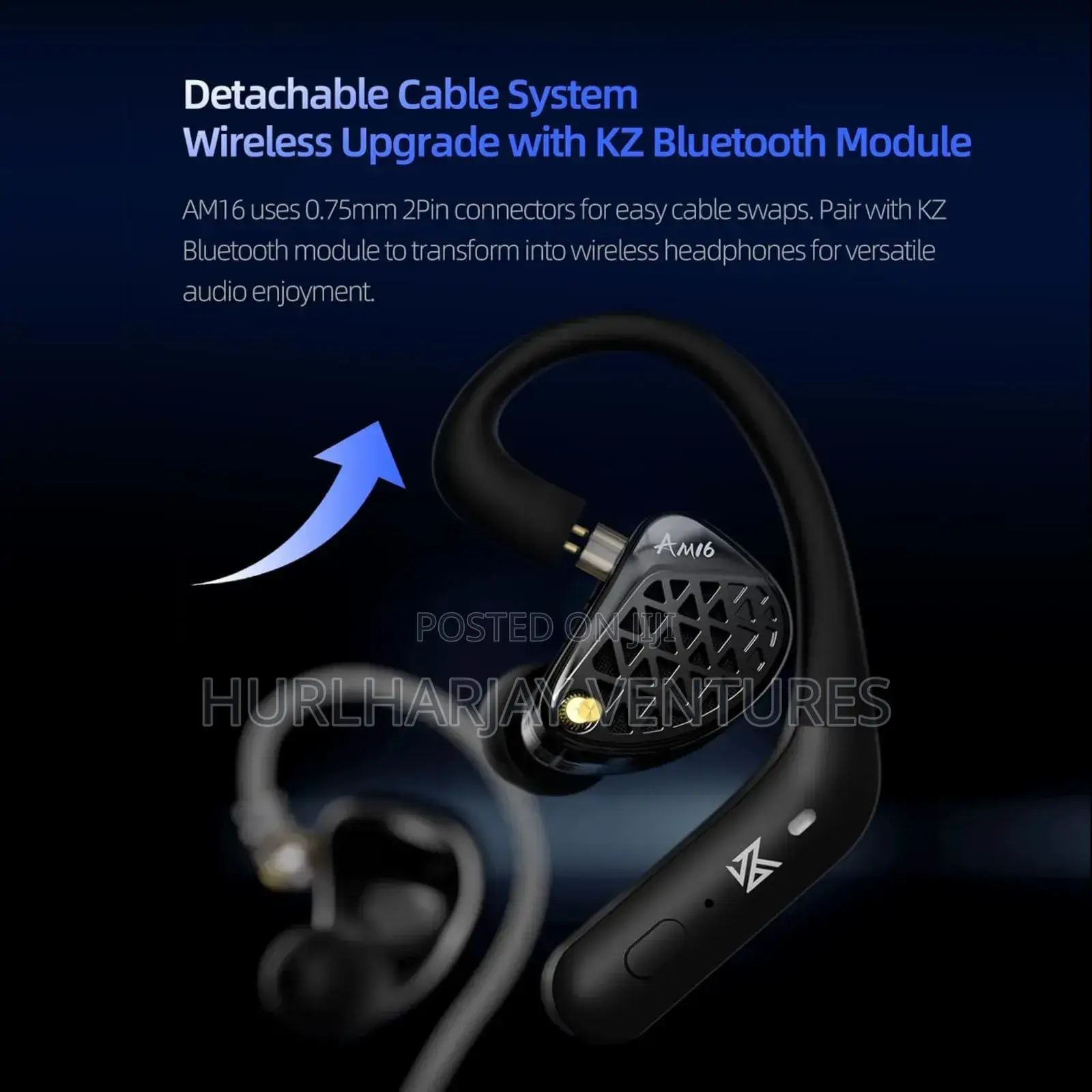 Kz Am16 Iem/Earphone (Bass Enhanced Model, Nomic Model)