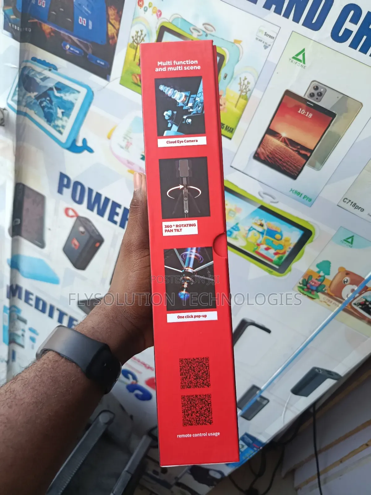 Ai Smart Auto Face Tracking Selfie Stick Tripod 360 Rotate