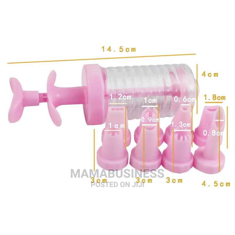 Cookies Press Making Mold With 8 Cake Nozzles Decorator