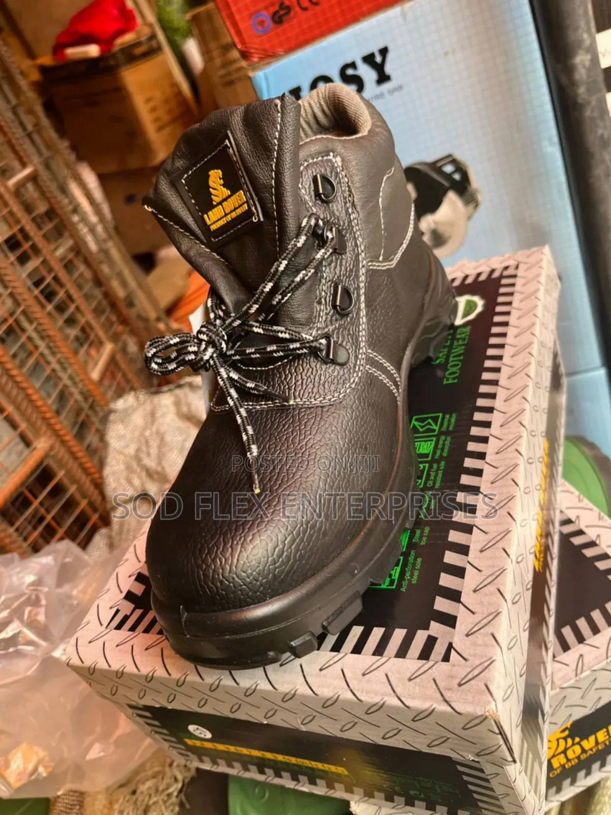 Land Rover Durable Safety Shoe For Site Work