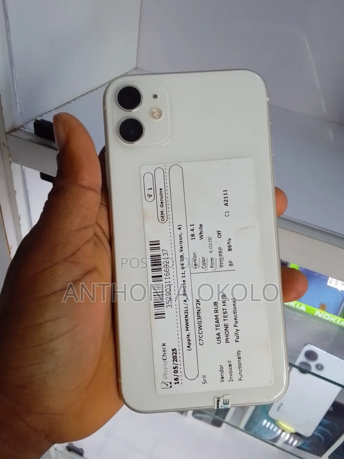 Apple iPhone 11 64 GB White