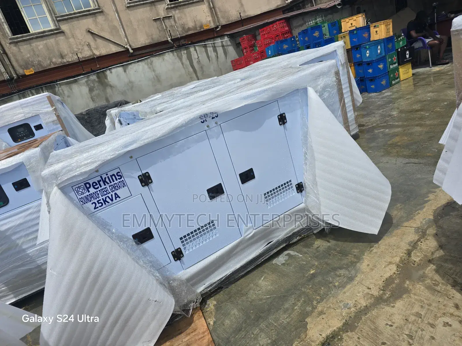 A Brand New Perkins Diesel Soundproof Gen Sp25kva 100%Copper