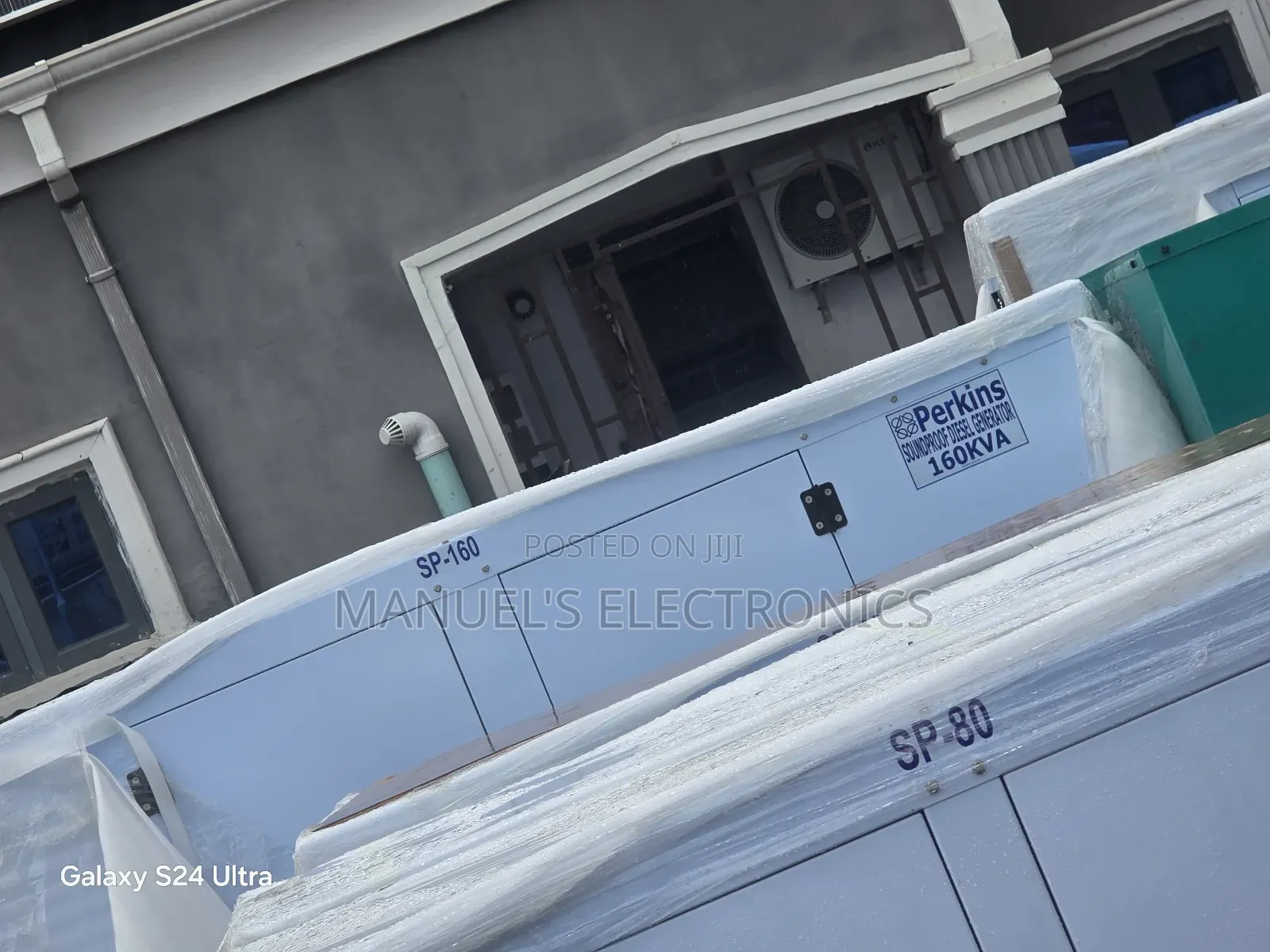 Sp160kva Perkins Diesel Soundproof Gen 2years Wty