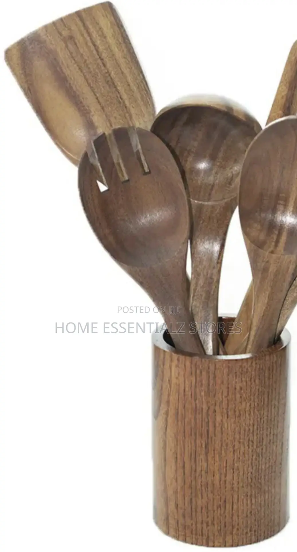 Natural Set of Cooking Wooden Spoons