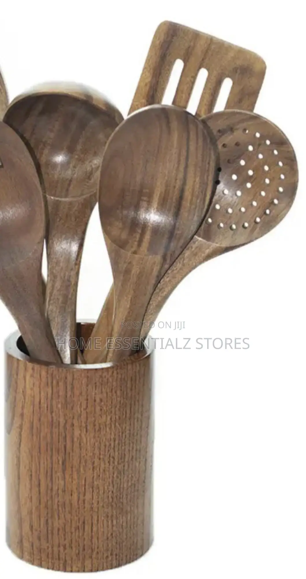 Natural Set of Cooking Wooden Spoons