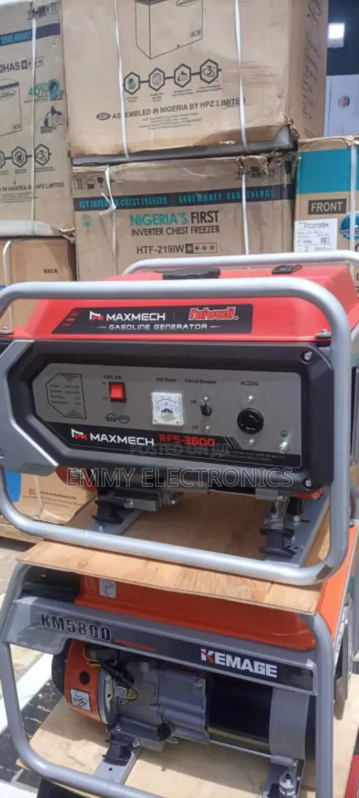 3.5kva Maxmech Petrol Generator 100% Copper Coil