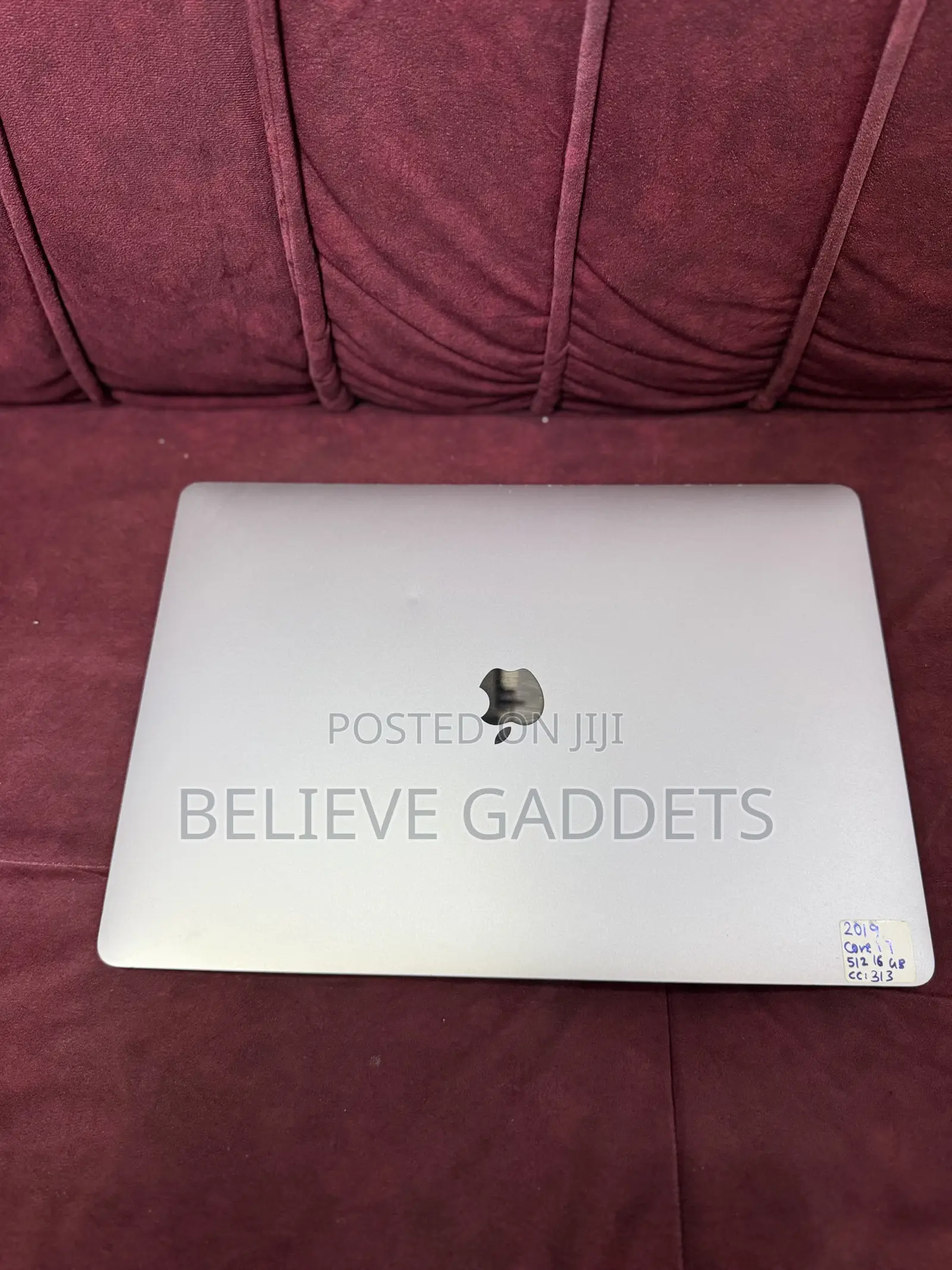 Laptop Apple MacBook Pro 2019 16GB Intel Core I7 SSD 512GB