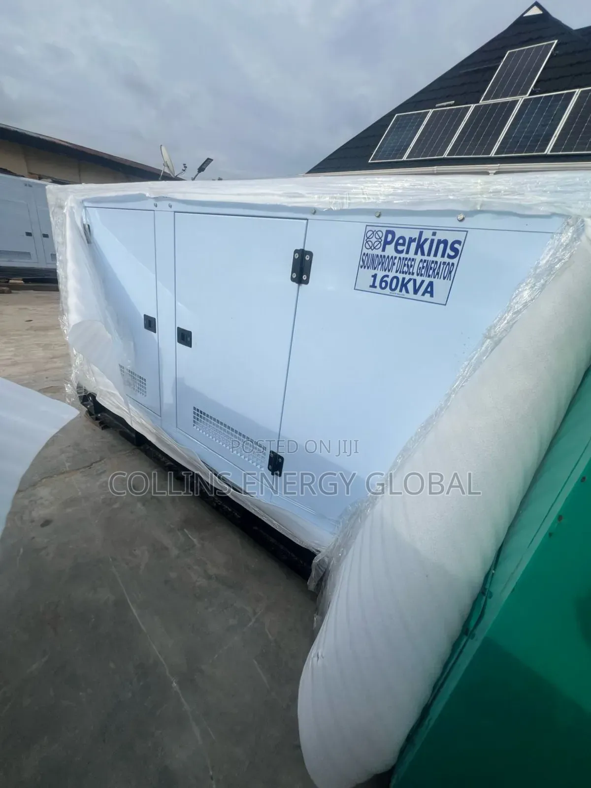 160kva Uk Perkins Soundproof Copper Coil Generator
