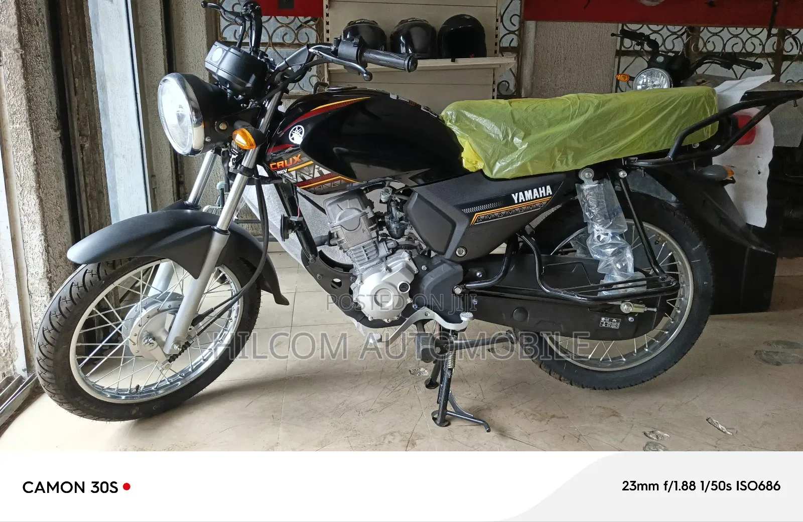 New Yamaha Crux 2024 Black
