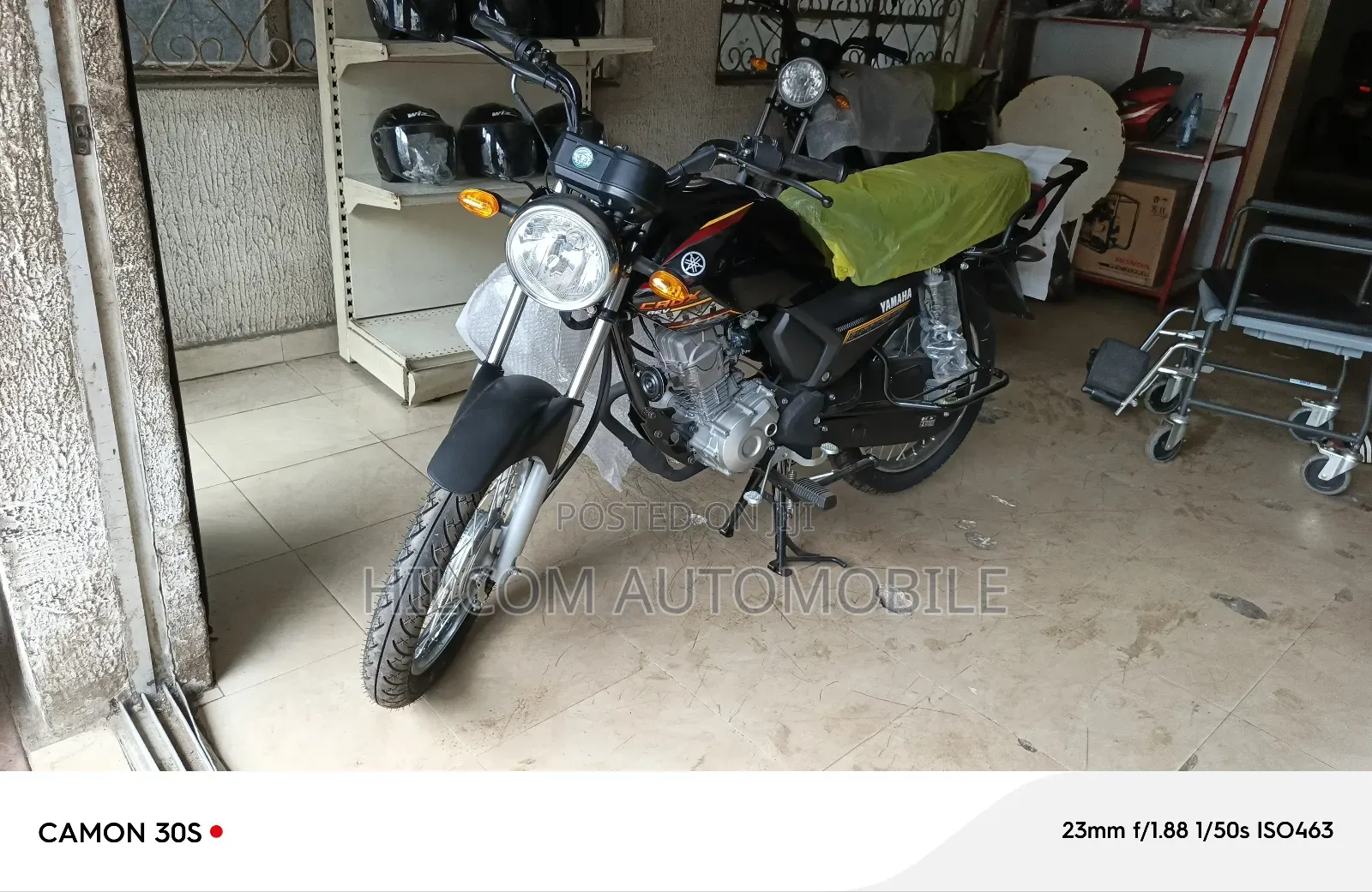 New Yamaha Crux 2024 Black