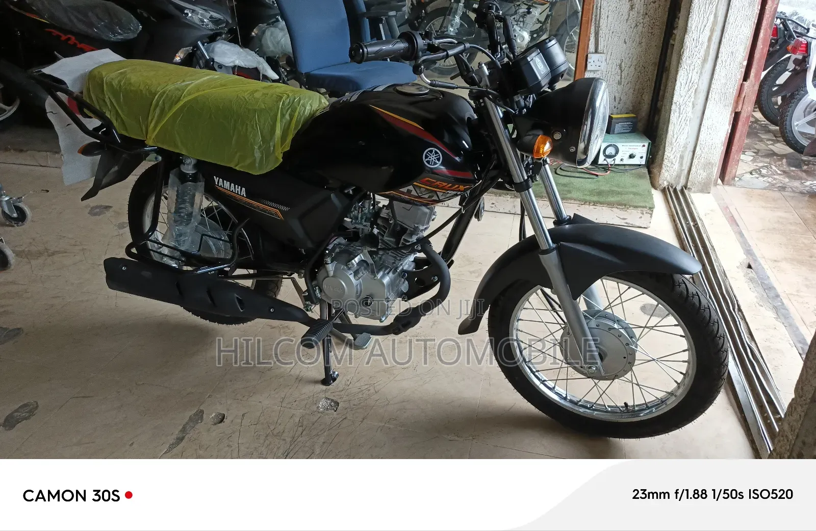 New Yamaha Crux 2024 Black