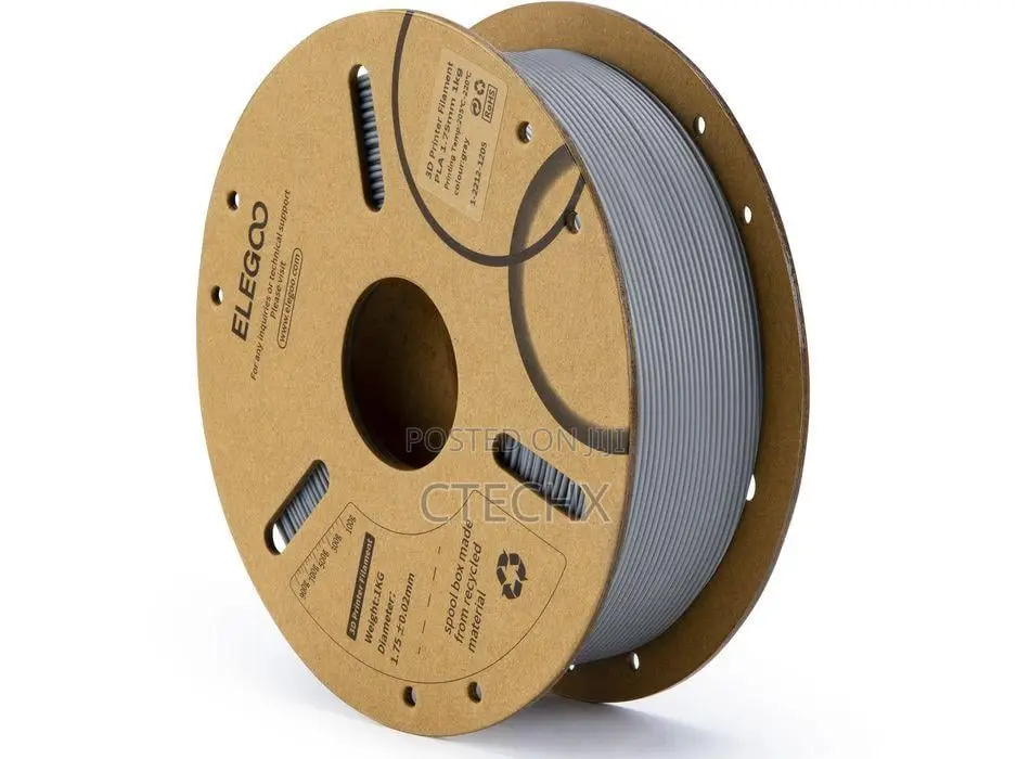 Elegoo Pla Filament 1.75mm Gray 1kg Epla1g
