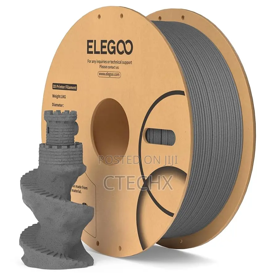 Elegoo Pla Filament 1.75mm Gray 1kg Epla1g