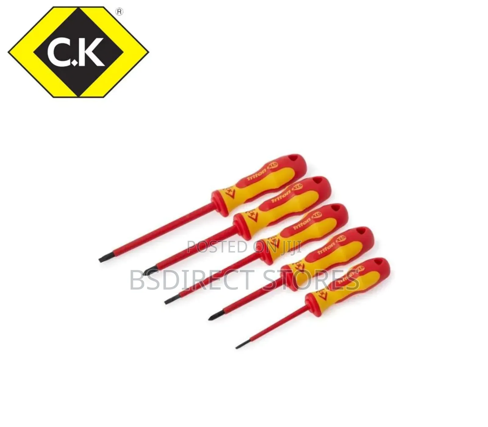 Ck Triton 1000v Insulated Slotted Professional Screwdriver