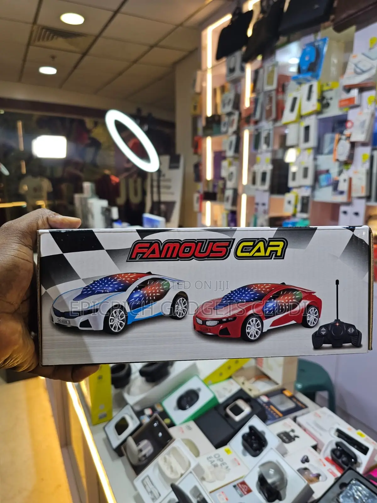 Remote Controlled Kiddies Racing Toy Car