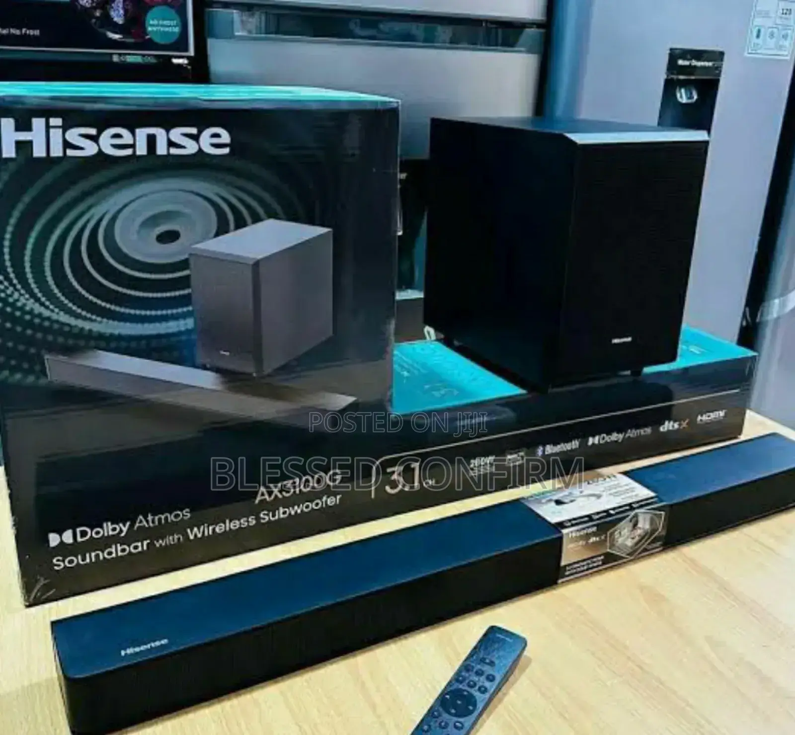 Hisense 280watts Aud 3100g-Ax Soundbar With Bluetooth