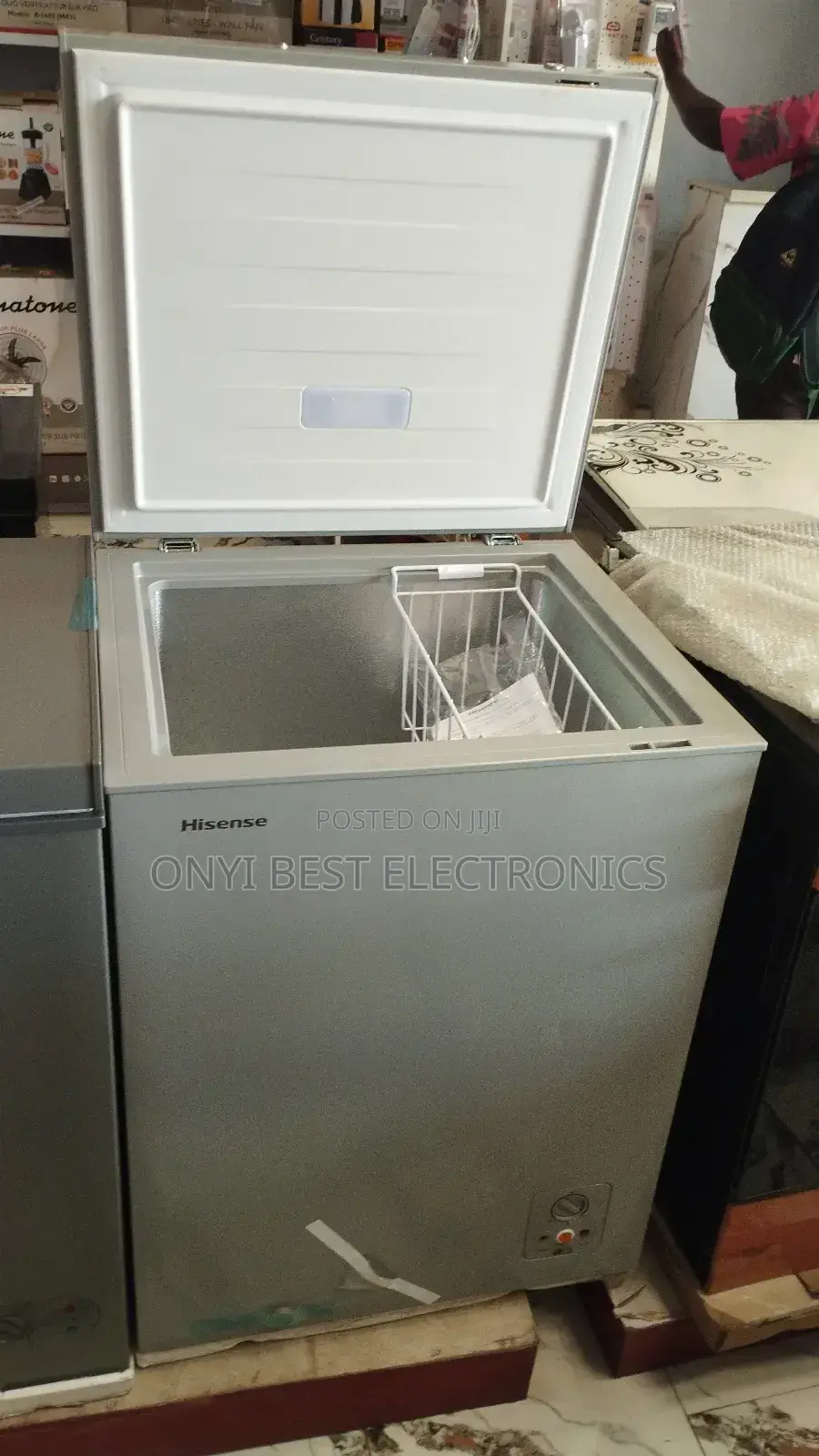Hisense 142 Liters FRZ Fc 180sh Chest Freezer - Silver