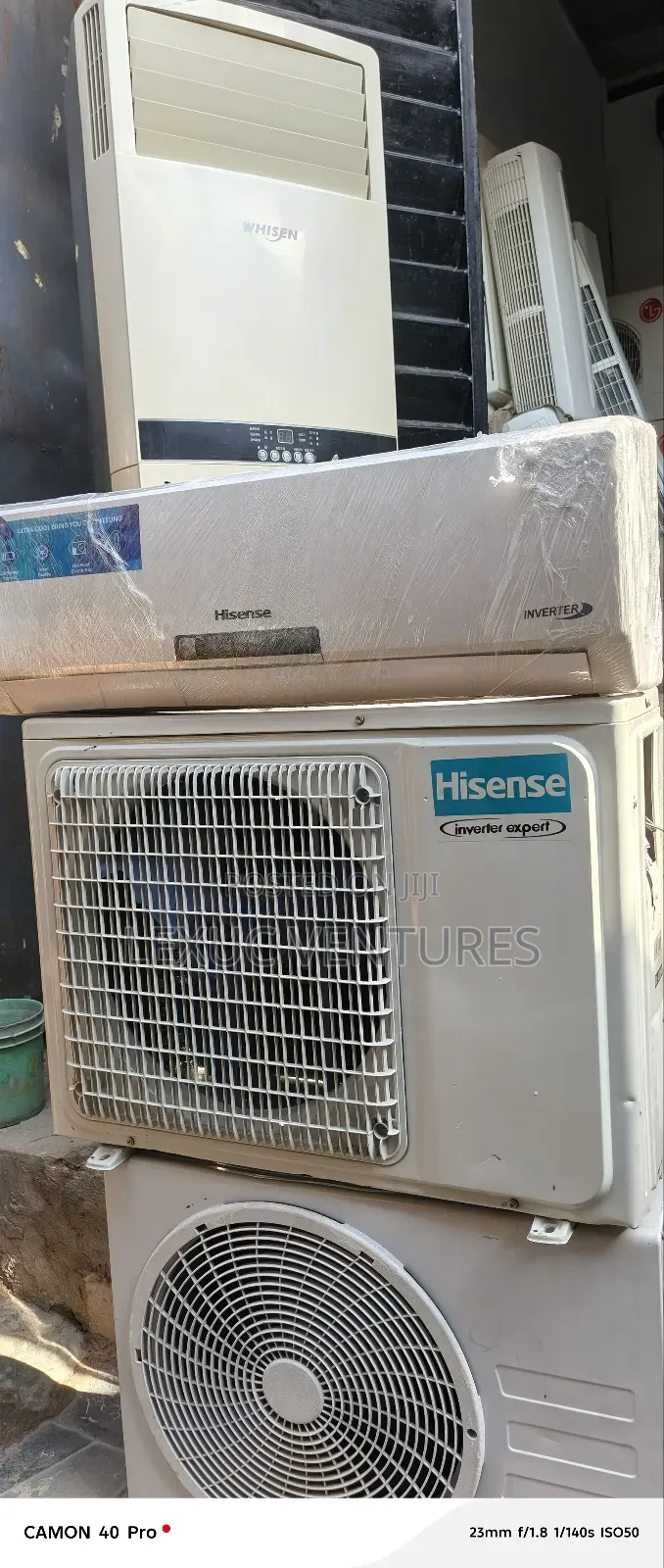Hisense Korean Used Inverter Split Unit 1.5hp 100% Copper